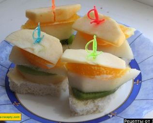 Простые канапе