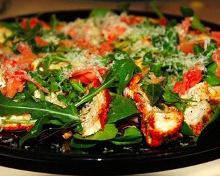 Карпаччо из индейки по-азиатски