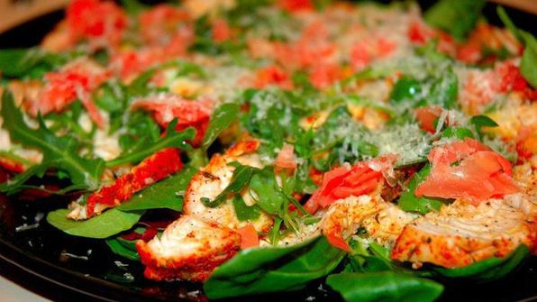 карпаччо из индейки по-азиатски