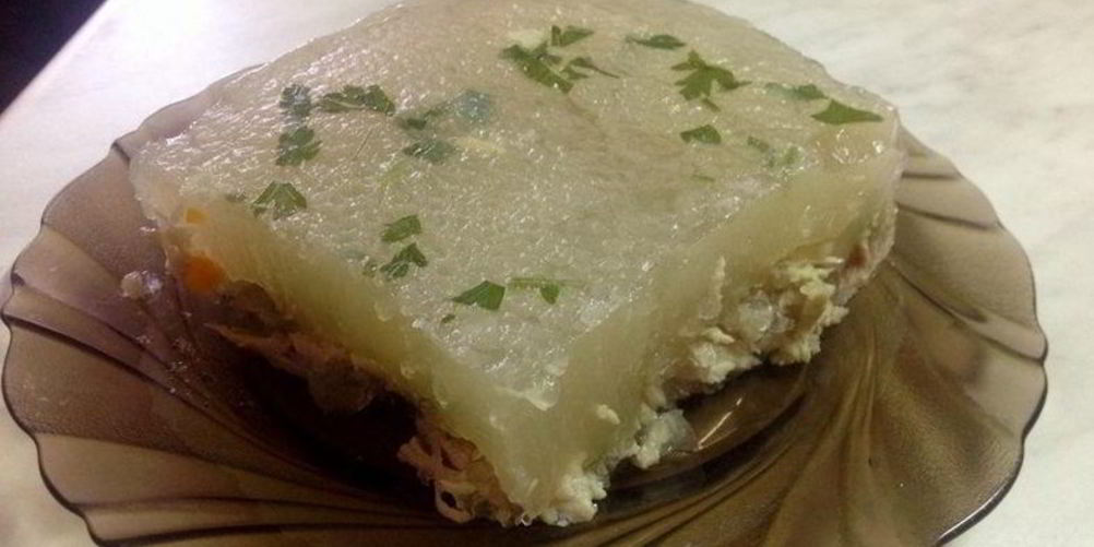 Рецепт диетического холодца