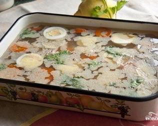 Холодец без желатина