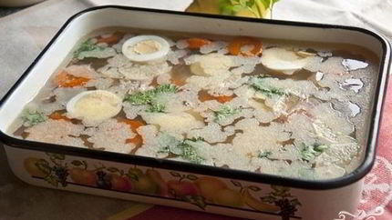 Холодец без желатина