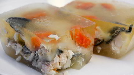 Холодец из головы сома