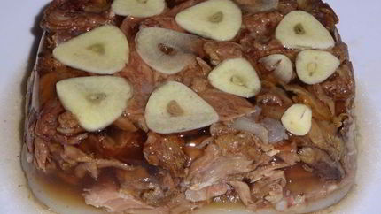 Холодец из кабана