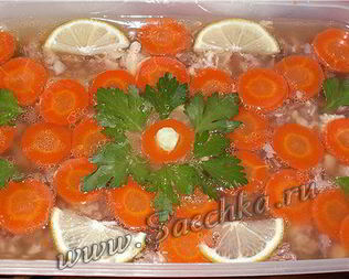 Холодец из ножек