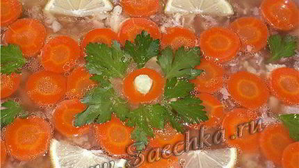 Холодец из ножек