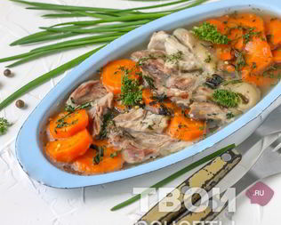 Холодец из свиных ножек