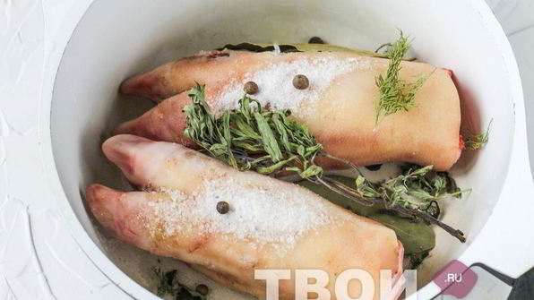 холодец из свиных ножек