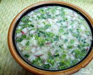 Холодец с квасом