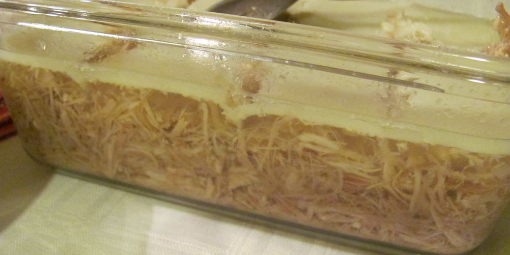 Рецепт маминого холодца