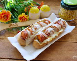 Хот-доги в булочках