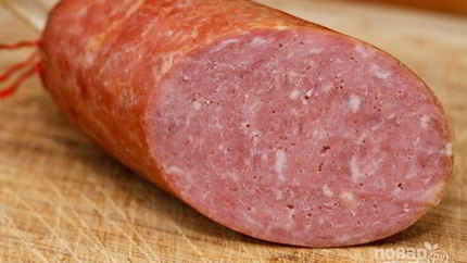 Колбаса Сервелат