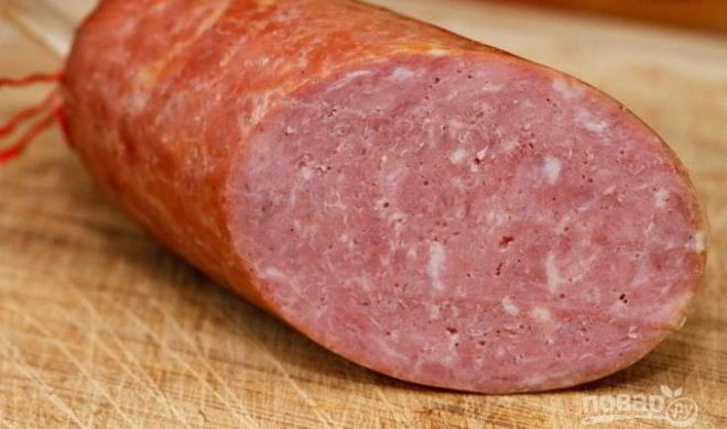 Колбаса Сервелат