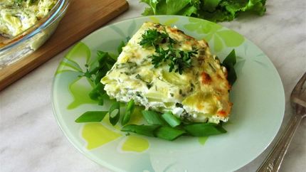 Фриттата из кабачков