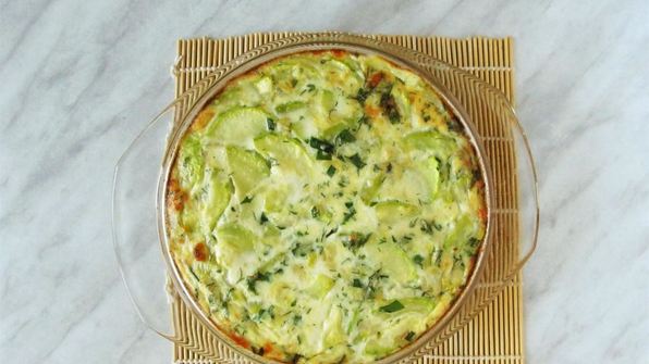 фриттата из кабачков