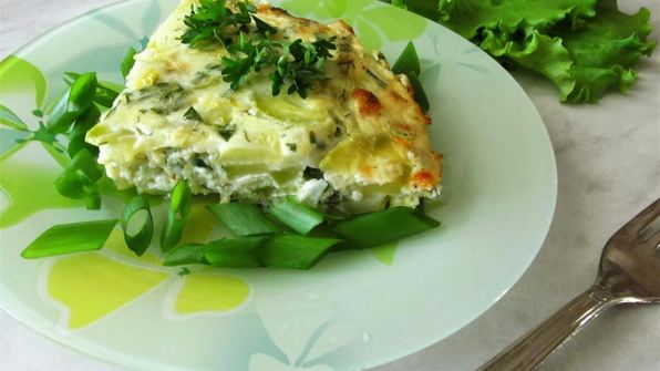 фриттата из кабачков