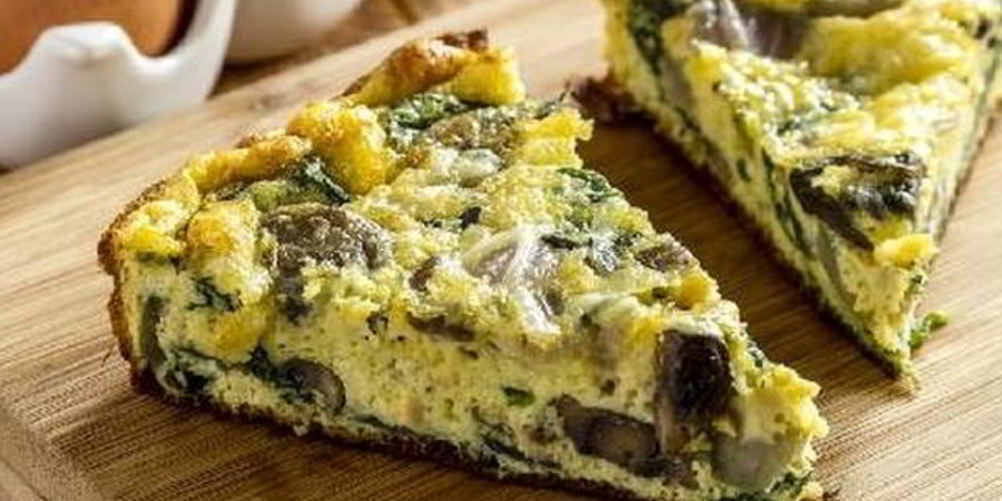 Рецепт фриттаты с грибами