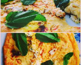 Фриттата с рикоттой