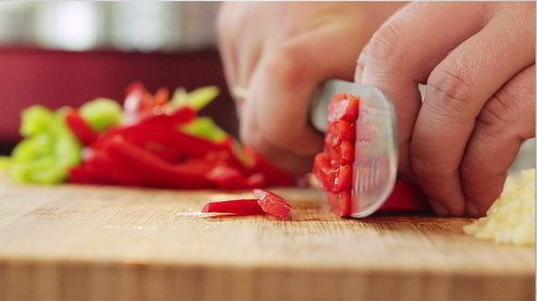 фриттата со сладким перцем и фетой