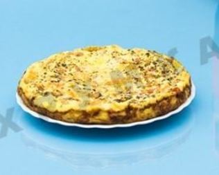 Омлет Микс со свининой и помидорами черри