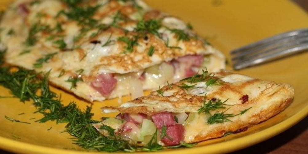 Рецепт омлета по-денверски