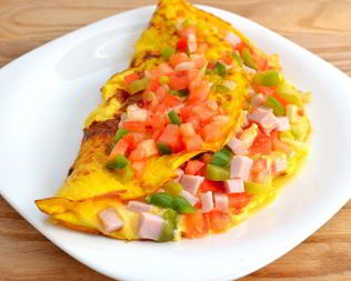 Омлет по-мексикански