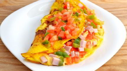 Омлет по-мексикански