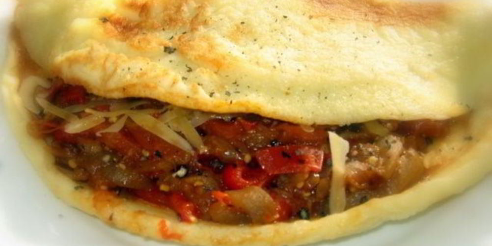 Рецепт омлета с баклажанами