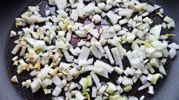 омлет с фасолью и овощами