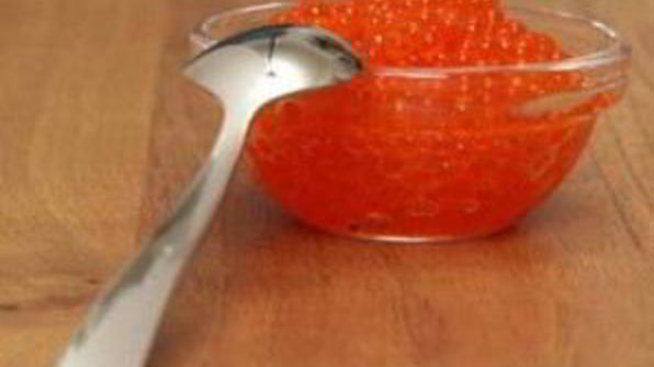 омлет с икрой