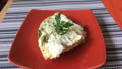 Омлет с кабачками в мультиварке