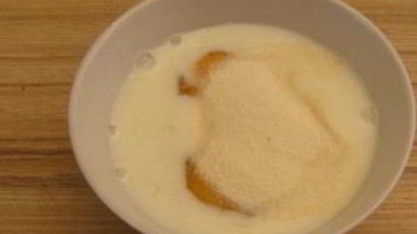 омлет с манкой и молоком