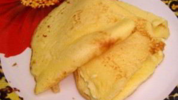 омлет с манкой и молоком