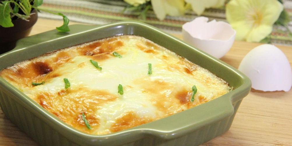 Рецепт омлета с молоком в духовке пышный