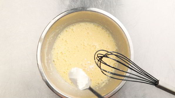 омлет с мукой