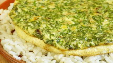 Омлет с мясом по-арабски