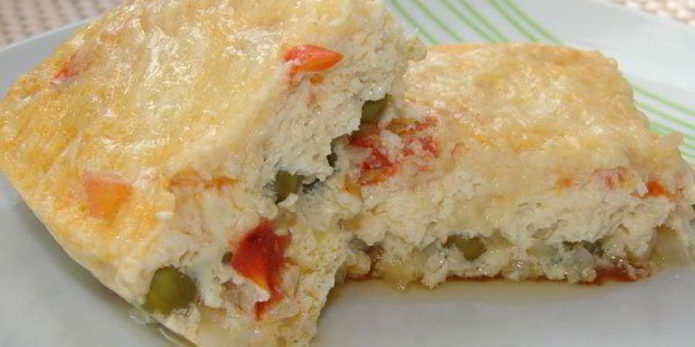 Рецепт омлета с овощами и сыром в мультиварке