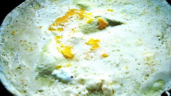 омлет с тефтельками мишка под одеялом