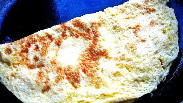 омлет с тефтельками мишка под одеялом