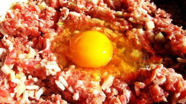 омлет с тефтельками мишка под одеялом