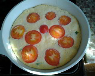 Омлет с тунцом