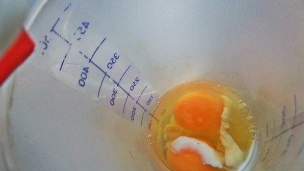 омлет с зеленью за 2 минуты