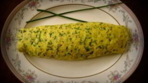 омлет с зеленью