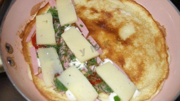 омлет сытный завтрак