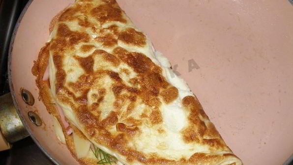 омлет сытный завтрак