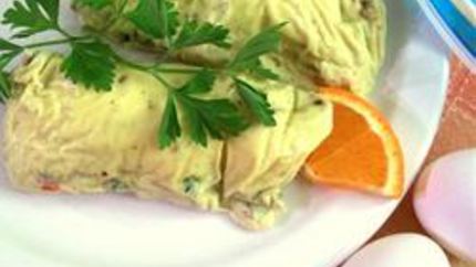 Омлет в пакете