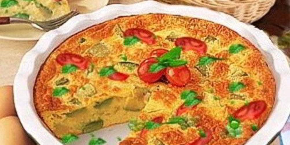 Рецепт овощной фриттаты