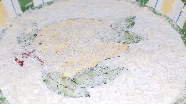 сырно-овощной омлет в духовке