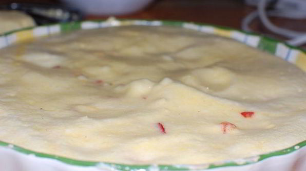 сырно-овощной омлет в духовке