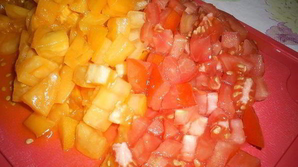 вкусный омлет с овощами сытный ужин